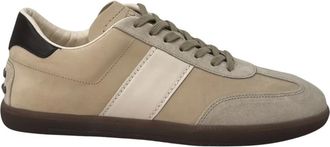 Tod's Casetta Leggera 68 - Heren - Sneakers - Beige - 40 EU - Schoenen