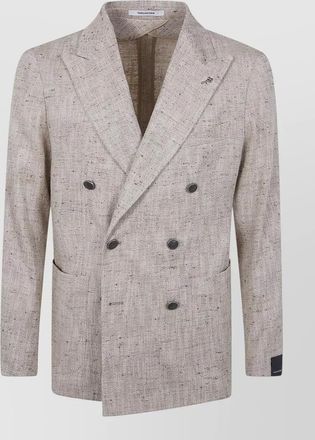 Tagliatore silk blend suit