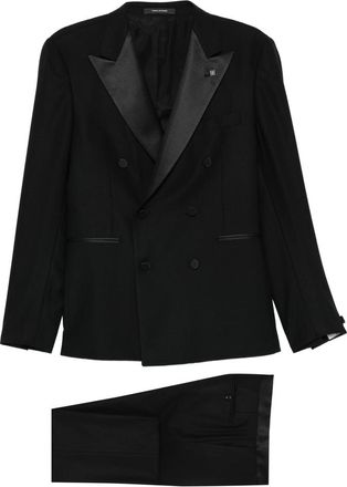 Tagliatore Double-breasted Peak-lapel Suit