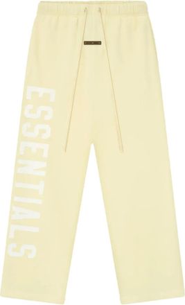 Fear of God fleece-texture lounge trousers - Yellow