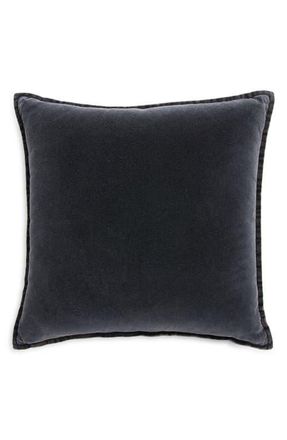 Nordstrom Velveteen Accent Pillow in Navy Blue at Nordstrom
