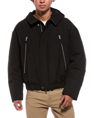 Helmut Lang Hooded Bomber Jacket