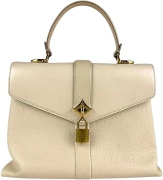 Louis Vuitton Pre-owned Handbags, female, Beige, Size: ONE SIZE Pre-owned Vintage Handbag