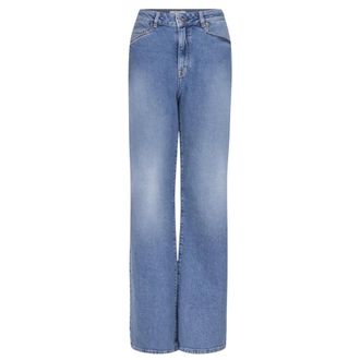 Dante6 Wijde Broek - Dames - Jeans - Blauw - Maat: W32