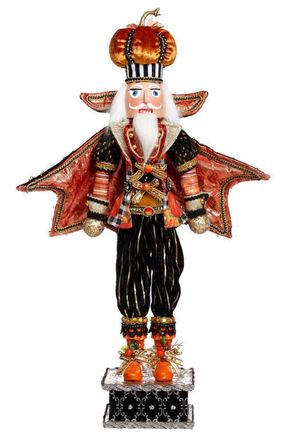 Mark Roberts Pumpkin Nutcracker, Small in Orange at Nordstrom