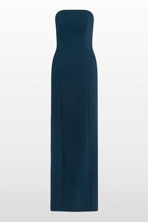Jenny Packham Estelle Maxi Dress in Hawks Eye Blue at Nordstrom, Size 14 Uk