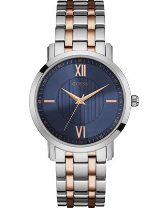 Guess Herenhorloge Kwarts Zilver