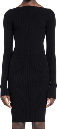 Rick Owens Kleedjes, Dames, Zwart, L, Polyester, AL Dress