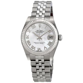 Rolex Pre-owned Rolex Datejust Lady 31 Mother of Pearl Dial Ladies Watch 178274MRJ