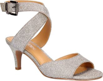 J. Reneé Soncino Strappy Sandal in Pewter at Nordstrom, Size 5.5