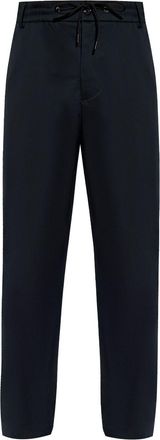 Moncler Chino in gabardine di cotone - Blu