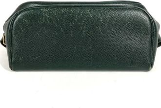 Louis Vuitton Pre-owned Taiga Handbag - Dames - Vintage Tassen - Groen - ONE Size - Leer - Vintage