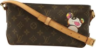 Louis Vuitton Pre-owned Pochette Schoudertas - Dames - Vintage Schoudertas - Bruin - ONE Size - Vintage