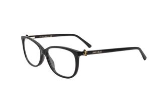 Jimmy Choo London Womens Glitter Black 54mm Opticals