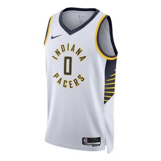 Nike x NBA Indiana Pacers Dri-FIT Swingman Jersey Tyrese Haliburton 0 DN2079-103