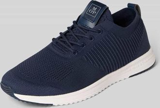 Marc O'Polo Low Top Sneaker mit strukturierter Stretch-Oberfl&auml;che in Dunkelblau, Gr&ouml;&szlig;e 40