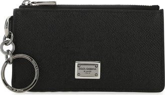 Dolce & Gabbana Kaarthouder Portemonnee - Heren - Portefeuilles - Zwart - ONE Size - Accessoires