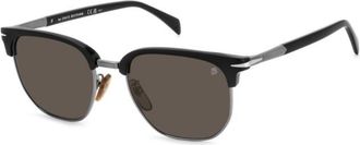 David Beckham DB 1176/G/S Asian Fit ANS/IR Mens Sunglasses Black Size 54
