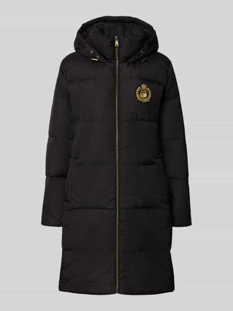 Lauren Ralph Lauren Steppmantel mit Label-Stitching in Black, Gr&ouml;&szlig;e XL