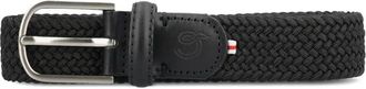 La Boucle Gevlochten riem - Zwart