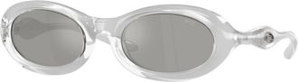 Diesel Stijlvolle zonnebril in blauwe tint - unisex - Zonnebrillen - Veelkleurig - 51 MM - Accessoires