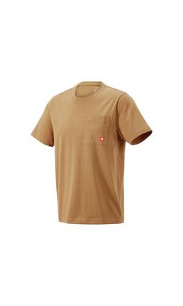 Strauss Pocket T-Shirt e.s.iconic in Almond Brown at Nordstrom, Size Xxx-Large