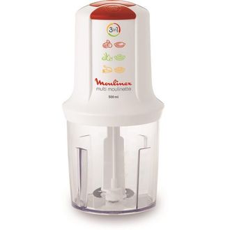 Moulinex Minipicadora 3en1 0,5l 500w Blanca - At710110 Moulinex