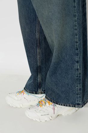 Balenciaga Track Sneakers, Womens, White