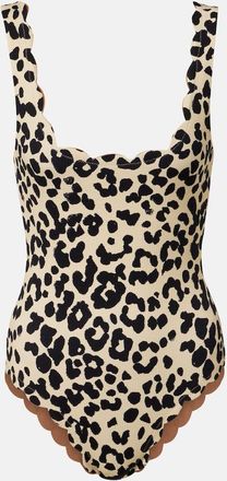 Marysia Swim Palm Springs leopard-print swimsuit