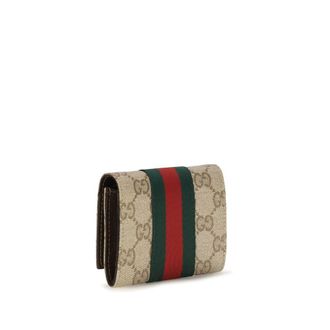 Gucci Womens Beige Cotton Wallet