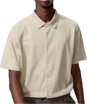 Uniqlo AIRism Polo Shirt Natural 482303-30