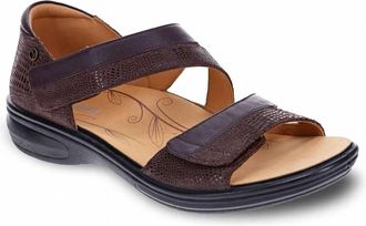 Revere Comfort Shoes Womens Mauritius Sandal - Medium In Espresso