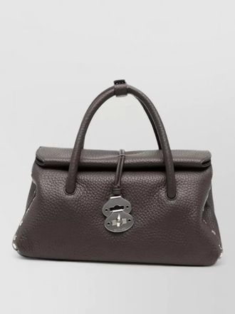 Zanellato dotta centauro small leather shoulder bag