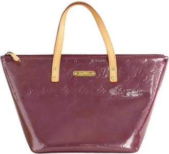 Louis Vuitton Pre-owned Handbags, female, Purple, Size: ONE SIZE Pre-owned Bellevue Handbag