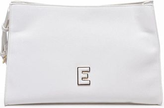 Ermanno Scervino Teresa Hobo Shoulder Bag With Magnetic Snap Closure And Metallic Emblem