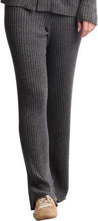 Barefoot Dreams CozyChic Ultra Lite Rib Wide Leg Pants in Carbon at Nordstrom Rack, Size X-Small