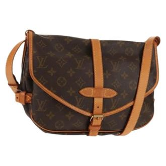Louis Vuitton Pre-owned Cross Body Bags, female, Brown, Size: ONE SIZE Pre-owned Monogram Canvas Shoulder Bag