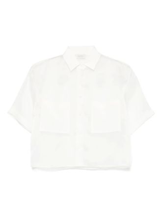 Mazzarelli Viola blouse - Wit