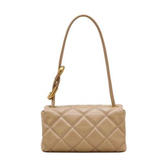 Marc Jacobs Tassen, Dames, Beige, ONE Size, Leer, Mini Dual Shoulder Bag