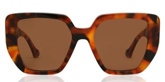 Gucci GG0956S 007 Womens Sunglasses Tortoiseshell Size 54