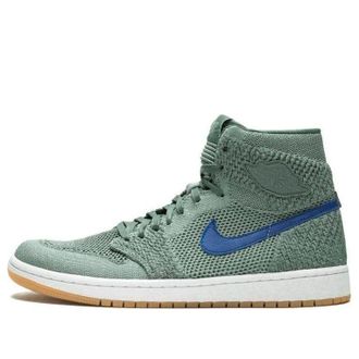 Air Jordan 1 High Flyknit Clay Green 919704-333