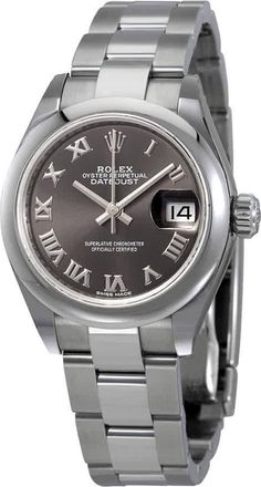 Rolex Lady Datejust Automatic Grey Dial Ladies Oyster Watch 279160GYRO