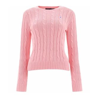 Ralph Lauren Trui - Dames - Ronde hals truien - Roze - M - Truien & Vesten