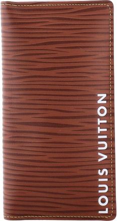 Louis Vuitton Brown Epi Leather Brazza Wallet Xl (Authentic Pre-Loved)