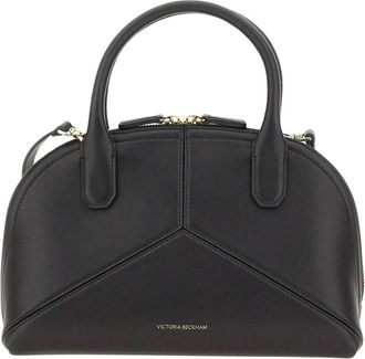 Victoria Beckham Tassen, Dames, Zwart, ONE Size, Katoen, Victoria Doctor Bag