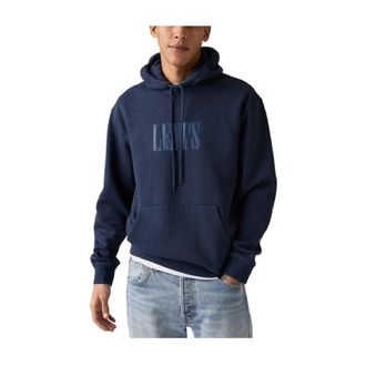 Levi's Hoodies, male, Blue, S, Hoodie