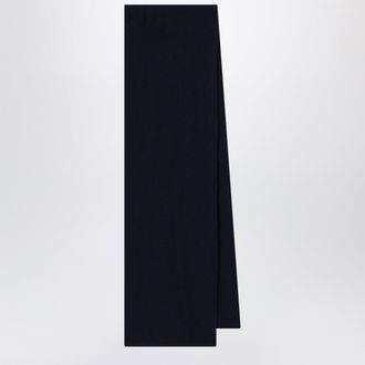 Le Bonnet Scarf in wool and Caregora in Midnight