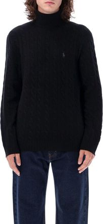 Polo Ralph Lauren Cable Knit High Neck Sweater