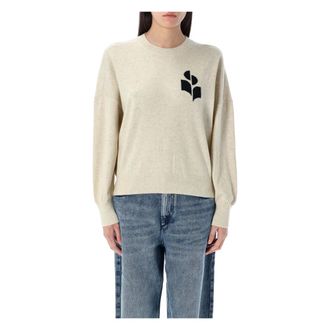 Isabel Marant Truien & Vesten, Dames, Grijs, XS, Katoen, Marisans Sweater