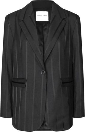 Sams&oslash;e & Sams&oslash;e Sahaven Blazer - Dames - Blazers - Zwart - XS - Polyester - Jassen